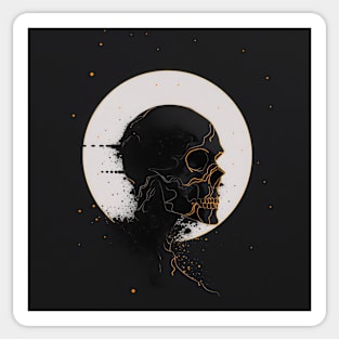 Death Mask Sticker